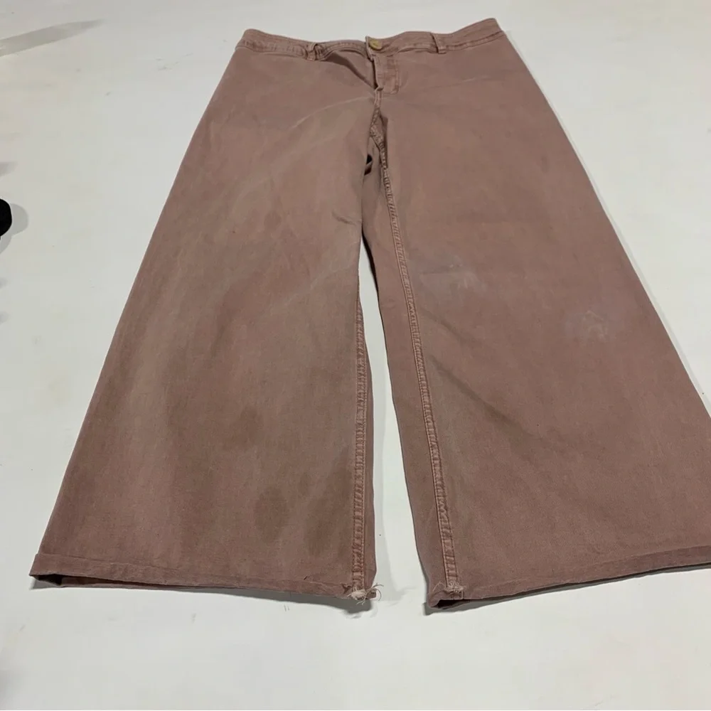 Charlie B - Mauve‎ Wide leg Barrel Pant Women's Jeans Jeggings